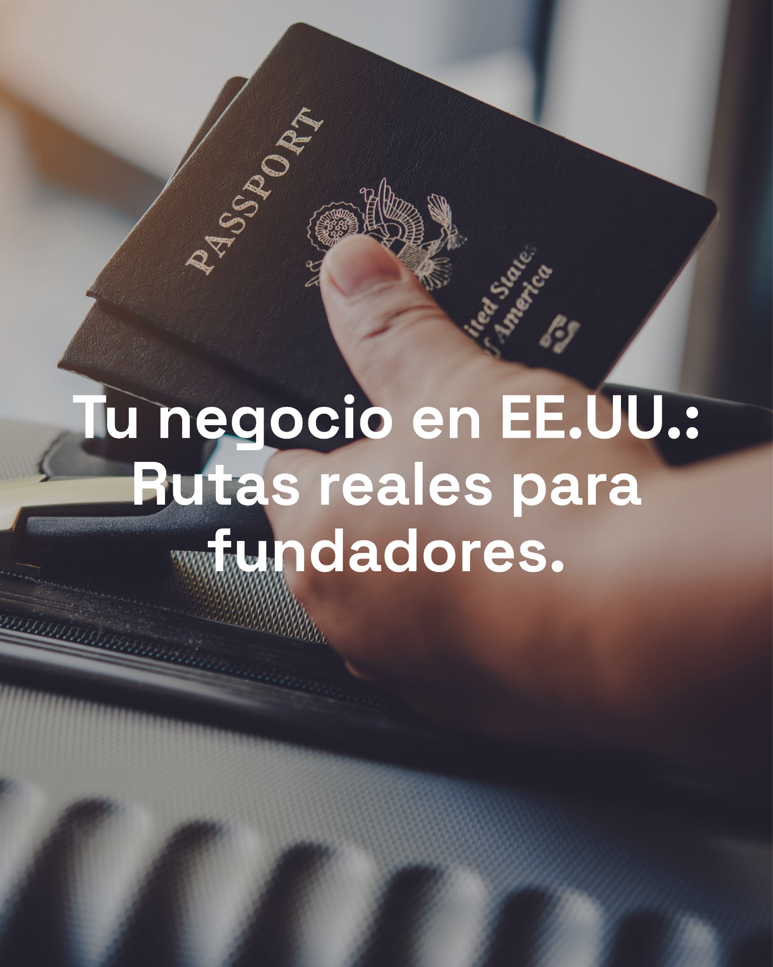 ¿Existe la Visa de Emprendedor en EE. UU.?